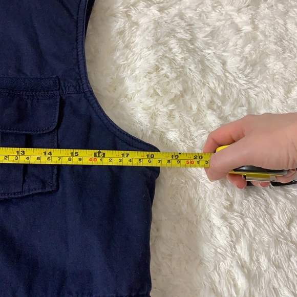 Women’s Sonoma Blue Faux Fur Lining Winter Vest Size Small - Picture 11 of 11